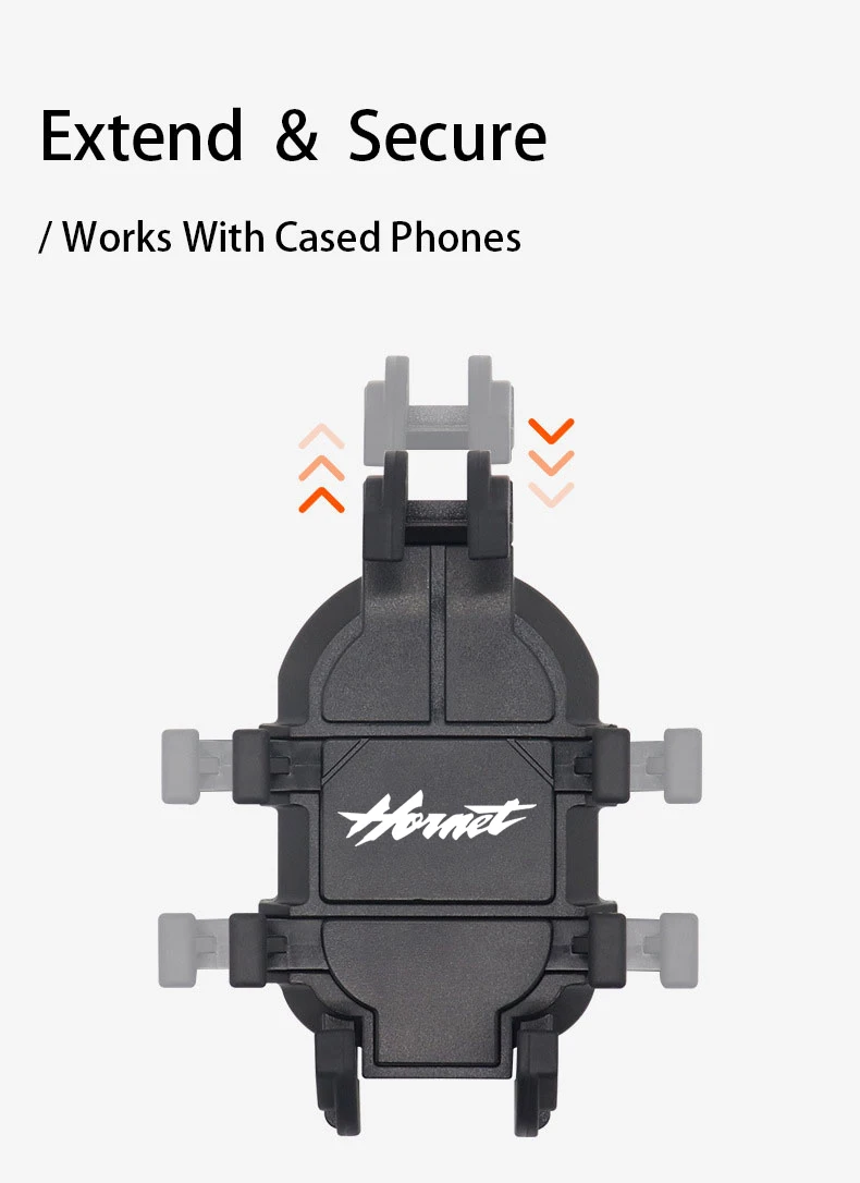 دراجة نارية للصدمات حامل هاتف المحمول لتحديد المواقع دعامة حامل لهوندا الدبور 600 919 900 CB600F CB599 CB400 CB400SF 2016-2024 #2