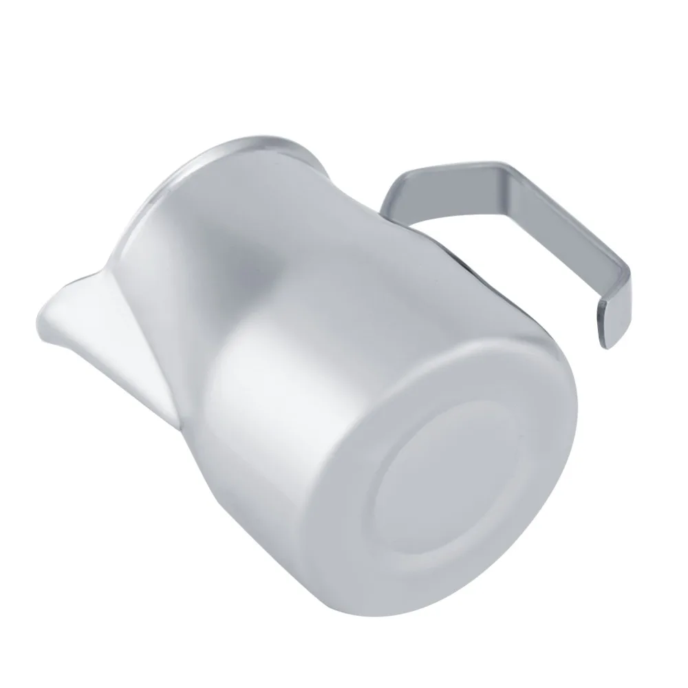 Stainless Steel Stainless Steel Coffee Jug Silver 750ml/25oz Milk Frothing Pot 550ml/18oz Espresso Latte Art Pitcher view 5