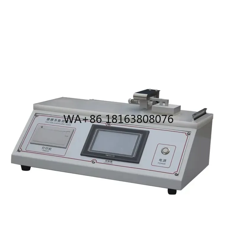Coefficient Friction Tester Meter Testing Machine for Plastic Film, Paper, and Packaging Materials