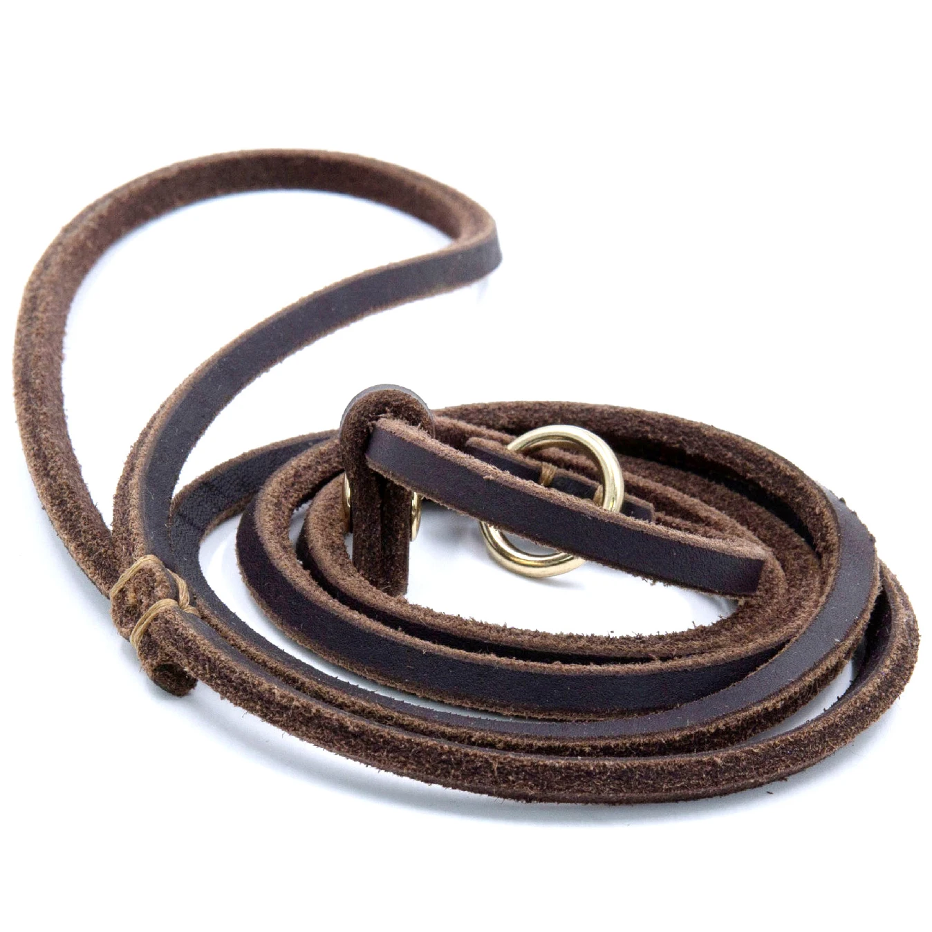 Leather Leash Small And Medium-sized Dog Training Pet Leash Dog Walking Leash Black Brown Red