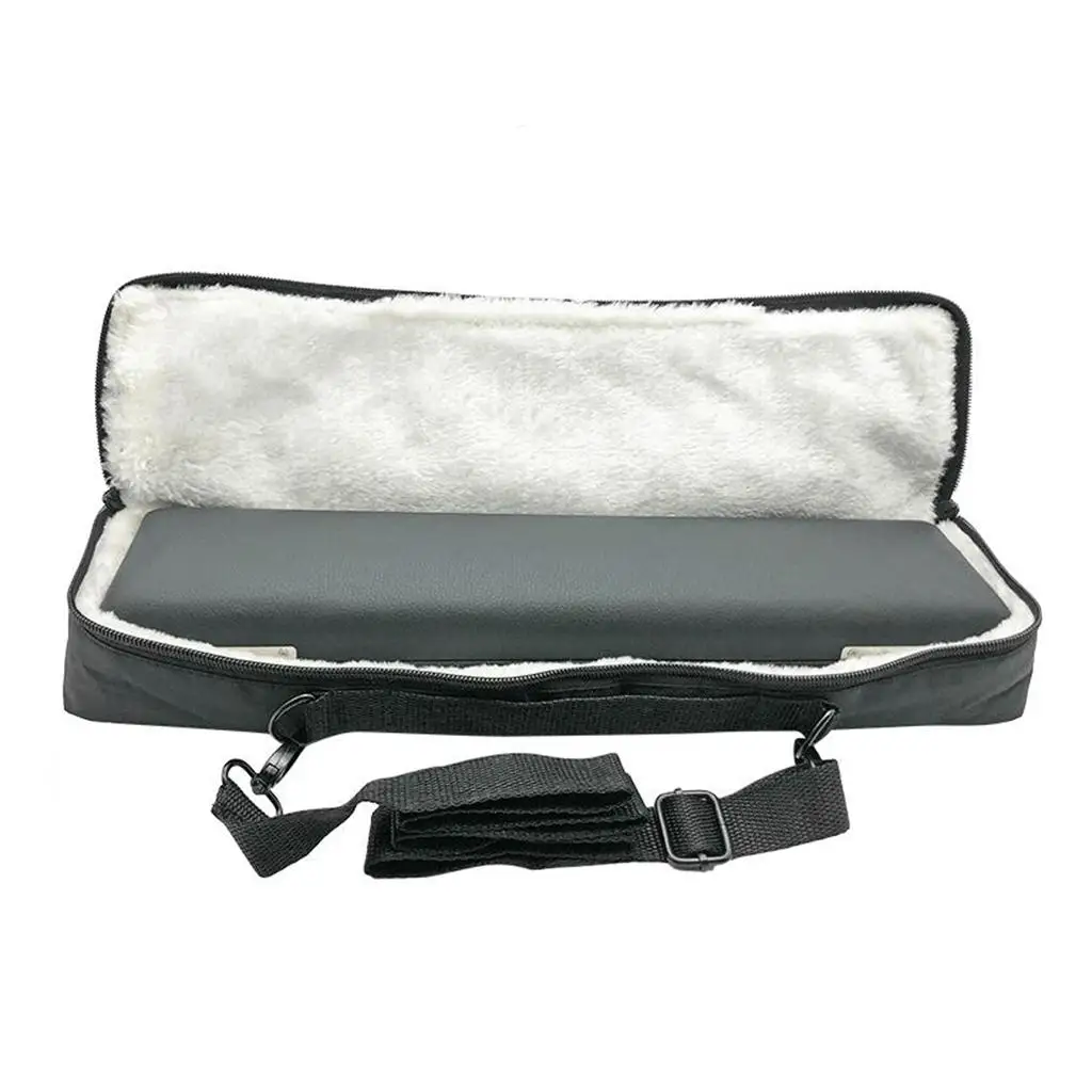 Universal Canvas 17 Holes Flute Bag Comfortable Handle Case Cover Accessory for 17 Holes Flute
