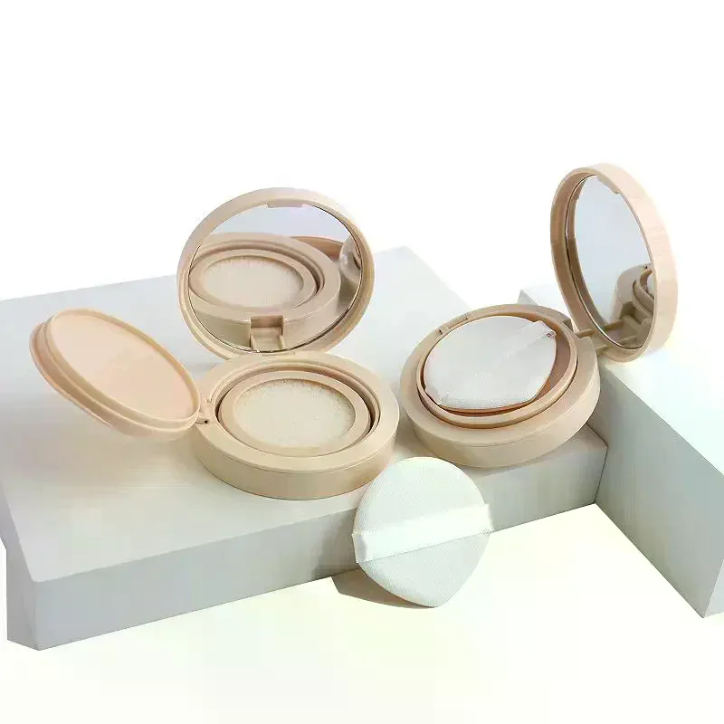 إعادة الملء وسادة هوائية الأساس لتقوم بها بنفسك صندوق صغير لطيف فارغ نفخة صندوق مرآة محمولة لحاوية حقيبة مستحضرات التجميل كريم BB #3