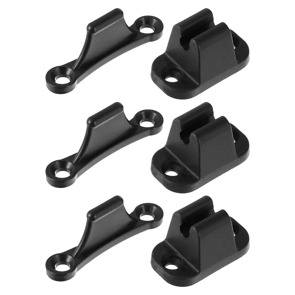 

3pcs T-Type RV Door Catch Durable Easy Installation Compatible Trailers Camper Van Latch Retainer Catch Accessories Hooks