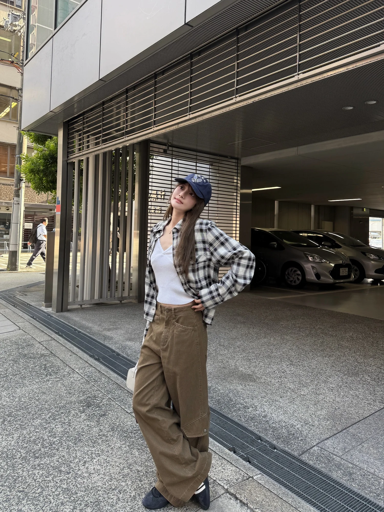 

Ceeyou Women's Plaid Long Sve irt Bla White Commute Sle Casual Cotton Polyester Autumn Winter Faion irt