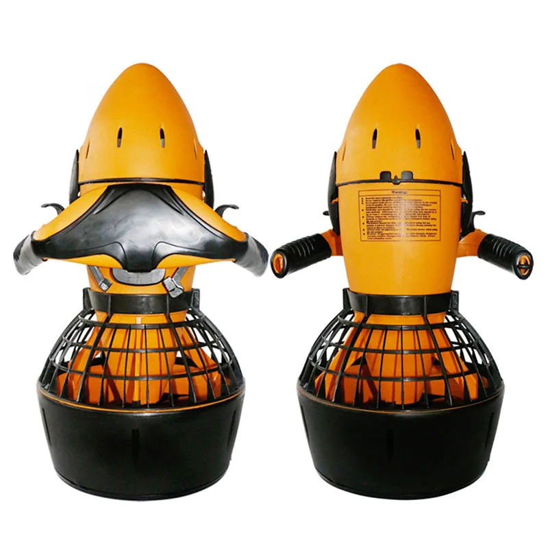 Electric Underwater Scooter Dual Speed Propeller Diving Equipment Underwater Booster Swimming Pool Sea Scooter for Kids Adults