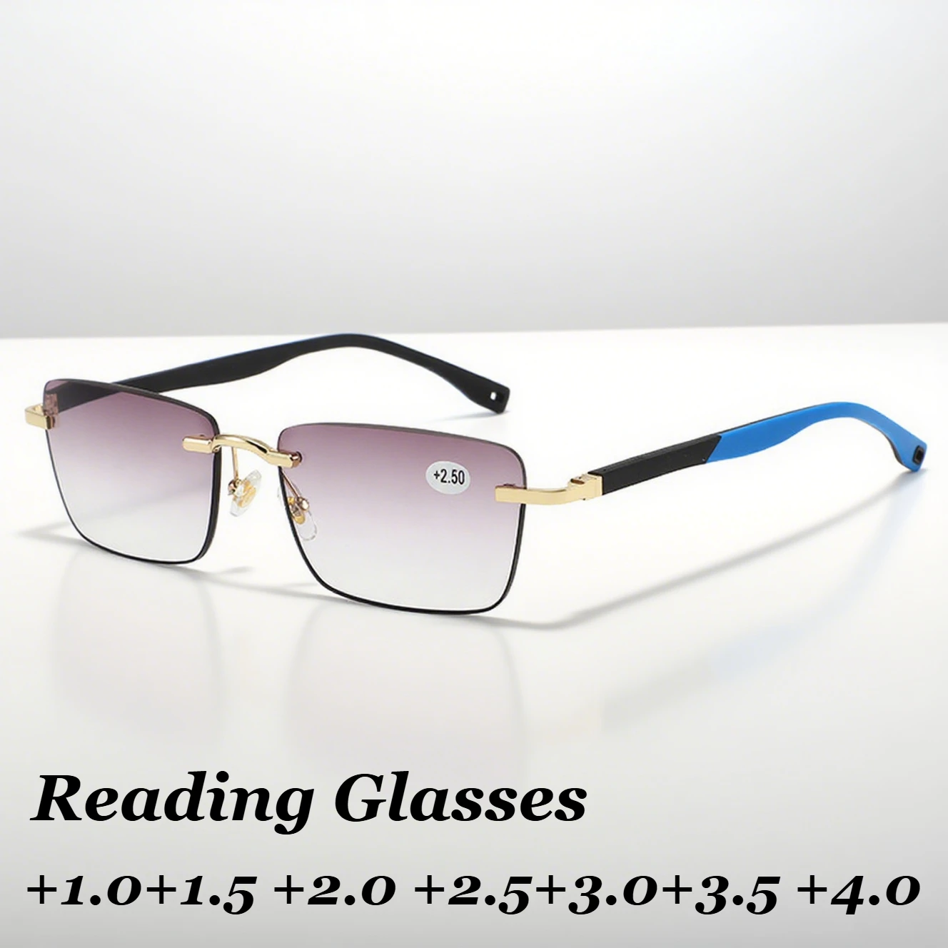 

Neutral Fashion New Style Reading Glasses Classic Business Fashion High Definition Reading Glasses Blue Light Blocking Glasses