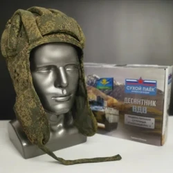 Russian EMR Winter Cycling Equipment VDV Airborne Combat Cap Cowl Soft Helmet