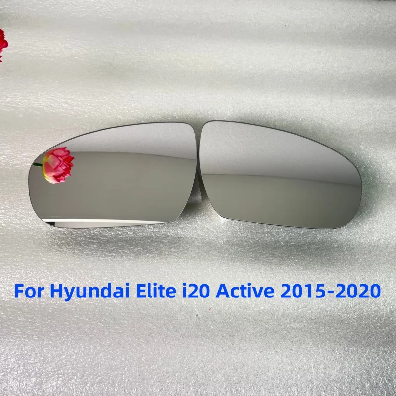 Heated Side Rearview Mirror Glass For Hyundai Elite i20 Active 2015‑2020 Left Right Wing Mirror OE 87611‑C8000 87621‑C8000 Repla