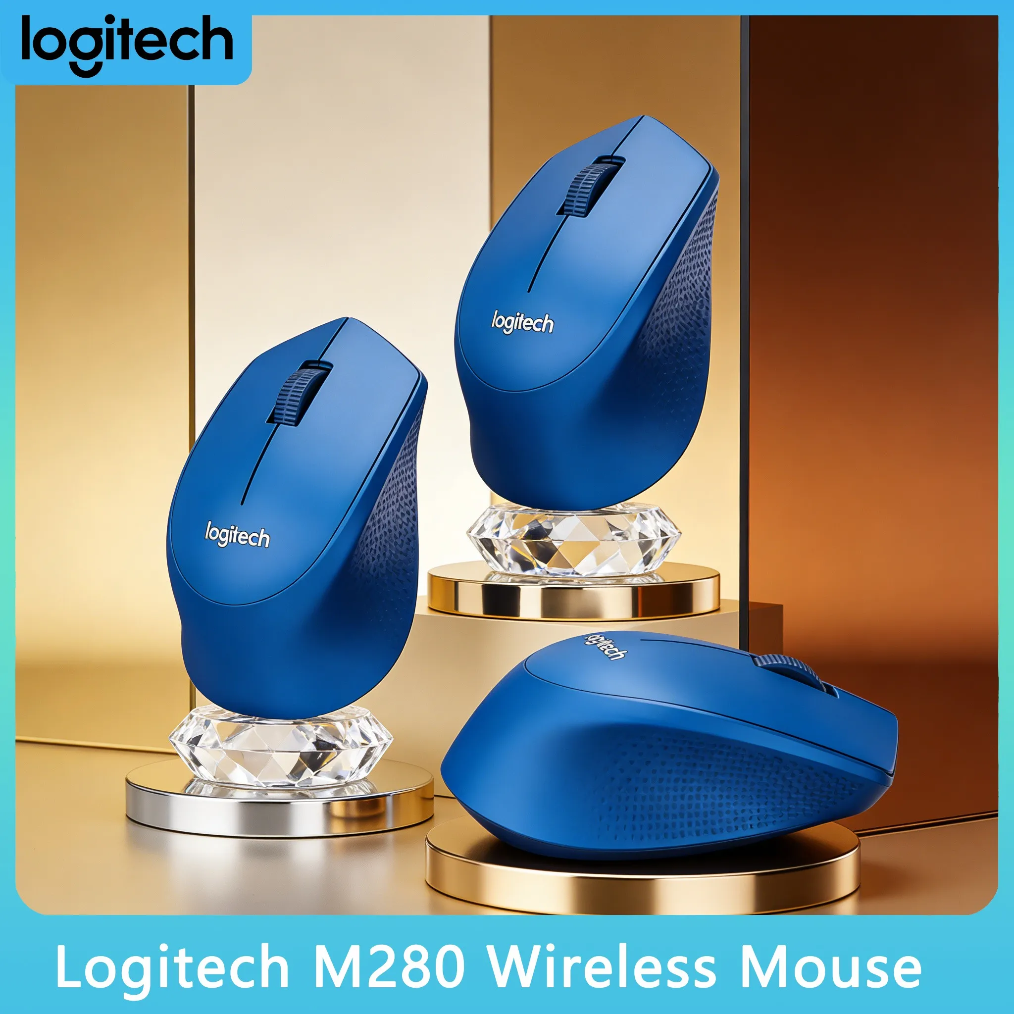 

Портативная эргономичная беспроводная энергосберегающая мышь M280