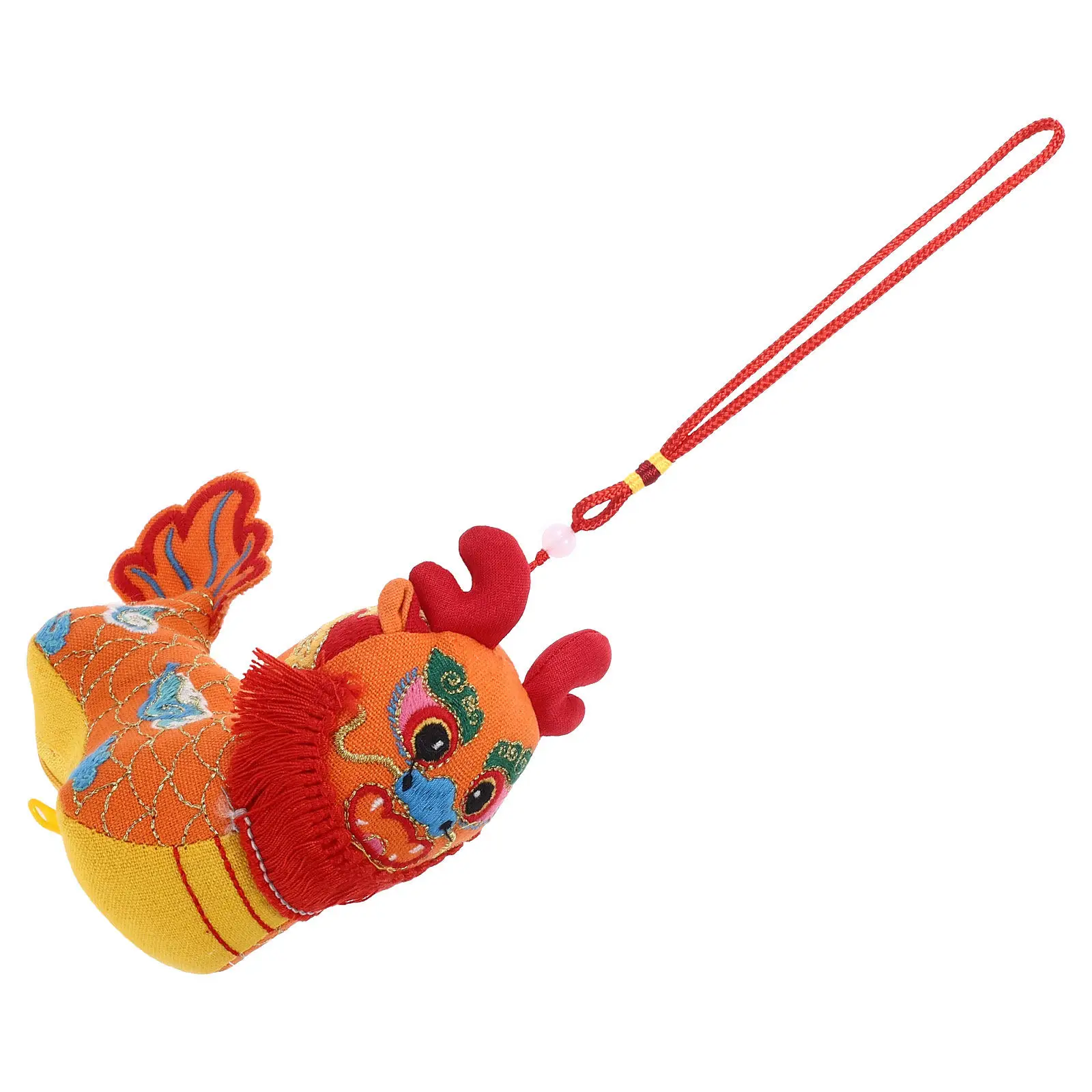 

Мультяшный дракон-талисман: подвесное декоративное плюшевое украшение в виде дракона, подарок на Китайский Новый год, день рождения, свадьбу, для дома, стены, автомобиля