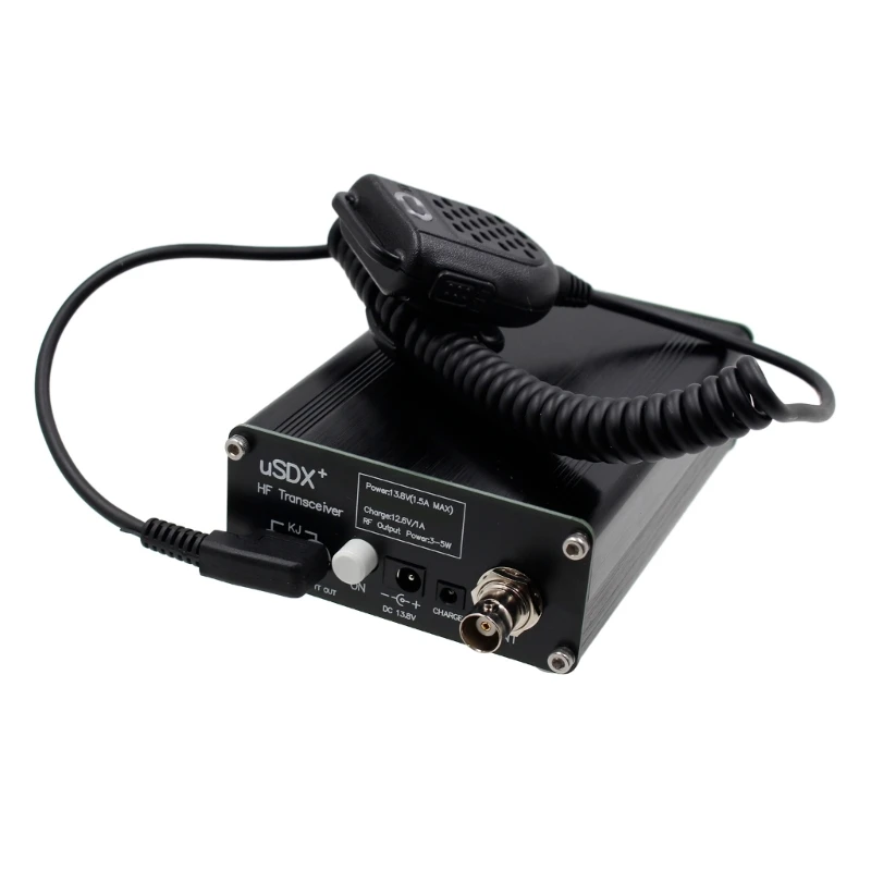 1Set USDX Plus Band Full Mode Transceiver 8 Band 10/15/17/20/30/40/60/80m Built-in 11.1v (12.6v)