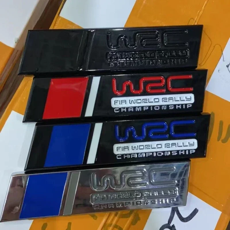 

Car Front Grille Emblem Rear Sticker for Volkswagen WRC Letters GOLF GTD GTE Beetle Rocco TDI TERAMONT Vento TIGUAN Accessories