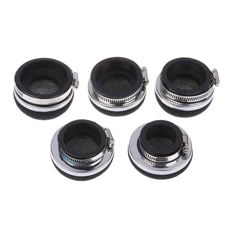 1 Piece 35/38/42/45/48/54/60MM Motorcycle Stright Foam Air Filter Sponge Cleaner For 2 Stroke Engine Pocket Bike Moto Scooter