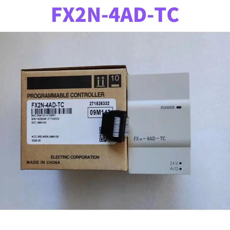 FX2N-4AD-TC FX2N 4AD TC PLC Temperature Module Tested OK