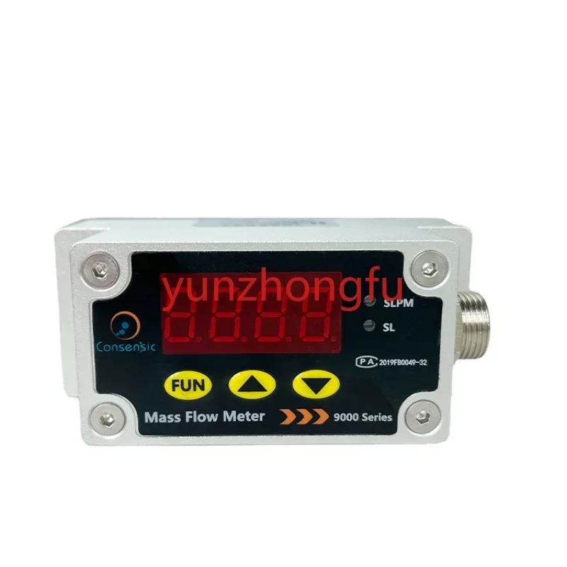 Digital Display Gas Mass and Flow Meter Cmf9008 Industrial Grade  Flowmeter Range Wide  High Precision