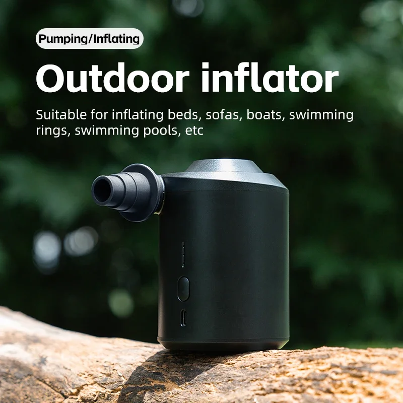 Portable Mini Air Pump Electric Inflator  Inflator Camping Pump For Mattress Camping camping pump inflator