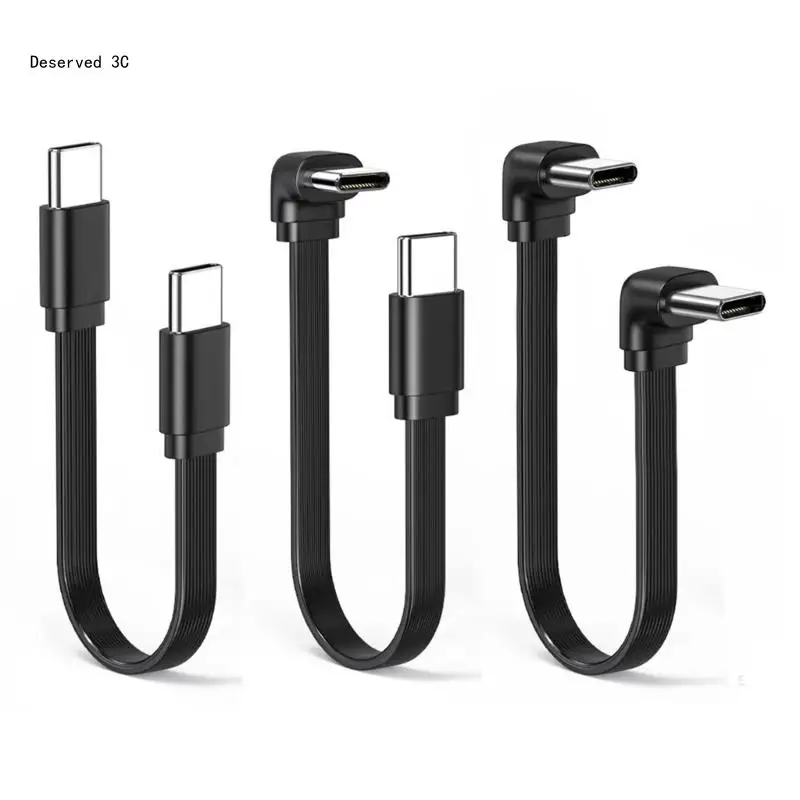 66W USB C to USB C Fast Charging Cable 480Mbps Data Transmission for Travel Multiple Devices