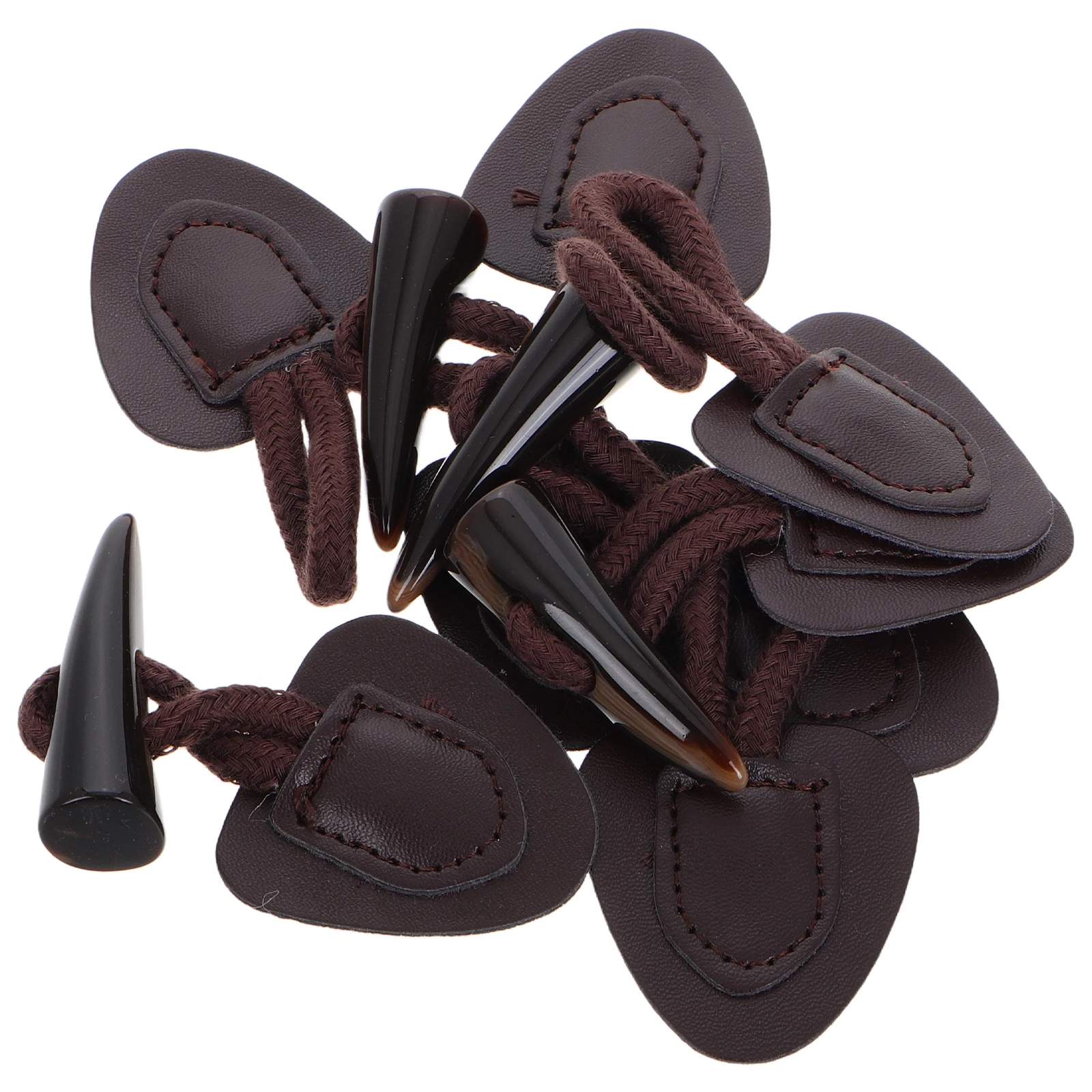 

4 set Toggle Buckles For Coats Replacement Buttons Secure Fastening Diy Clothing Accessories Toggle Clasps For Sweaters