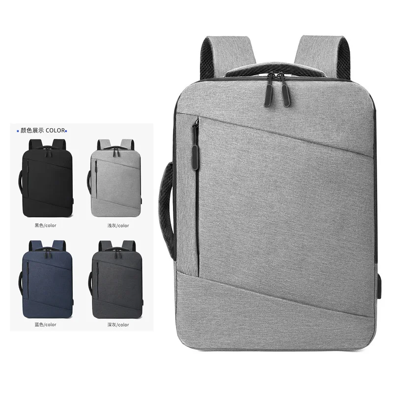 

Men's Business Casual Laptop Bag Oxford Cloth Large Capacity Travel Backpack Lightweight Backpack Premium Sense