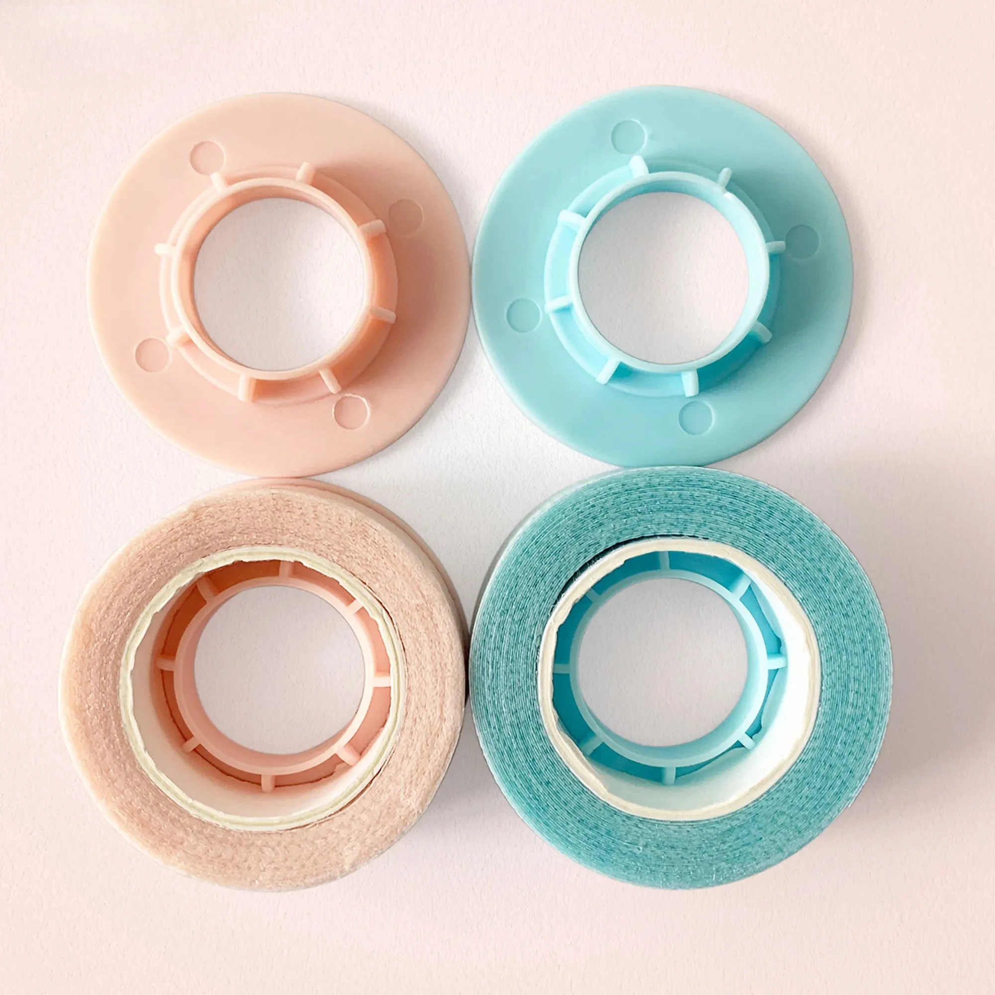 10 rotoli di nastro per ciglia in gel di silicone medico resistente al tatto non tessuto sotto il cuscinetto per gli occhi patch estensione ciglia strumenti per il trucco QIWU