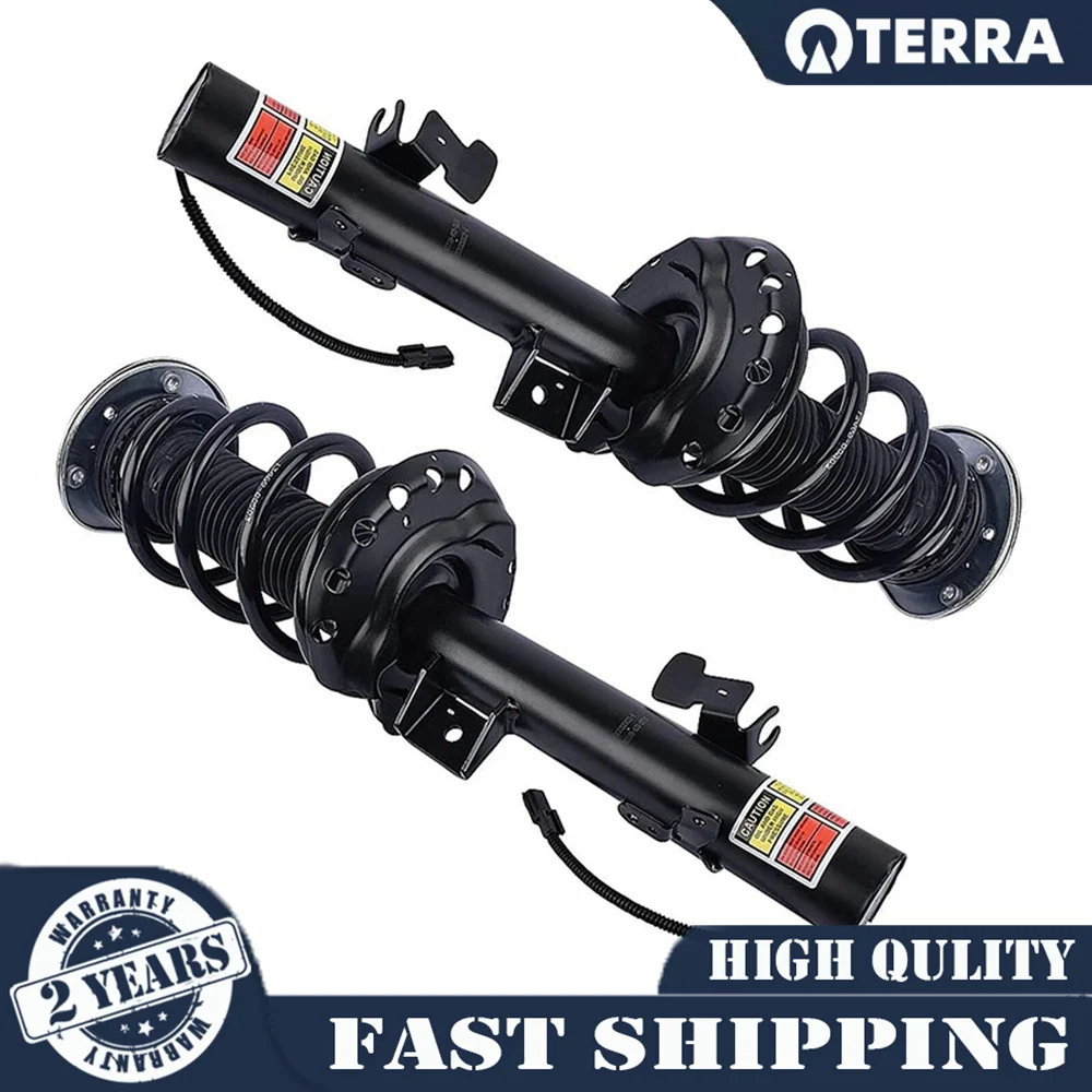 

2X For Range Rover Evoque 2012-2019 FRONT Shock Absorber Struts w/ Electric LR024444 LR056268 LR056266 LR092355