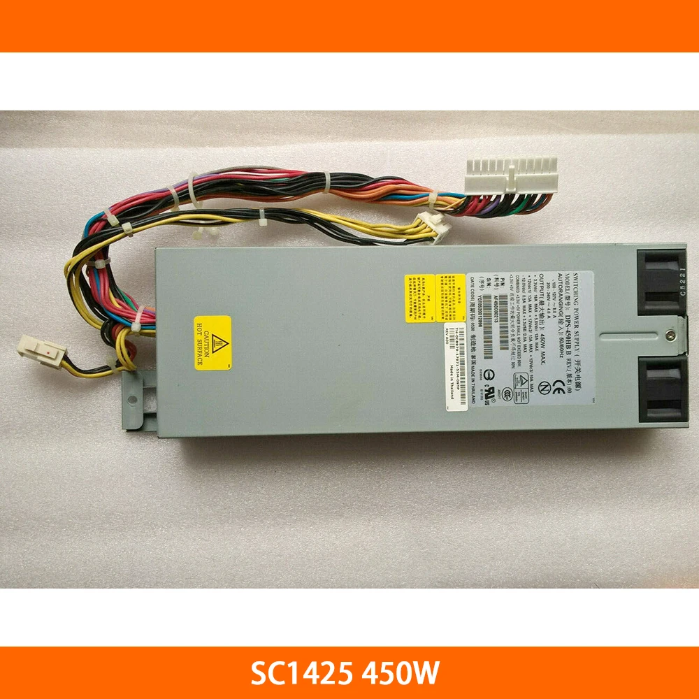 Server Power Supply For DELL SC1425 450W DPS-450HB B 0C8979 0FD833 Fully Tested