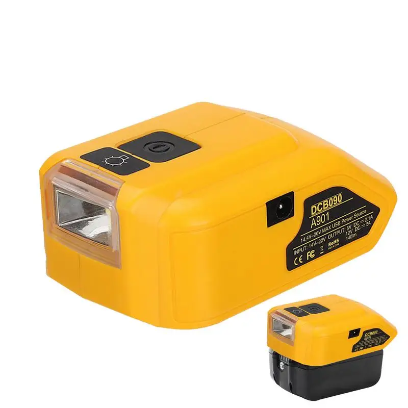 

Battery Power Converters Phone Charger Adapter Portable Battery Converter Generator With 2 USB Outlet And 1 DC Port For Outdoor