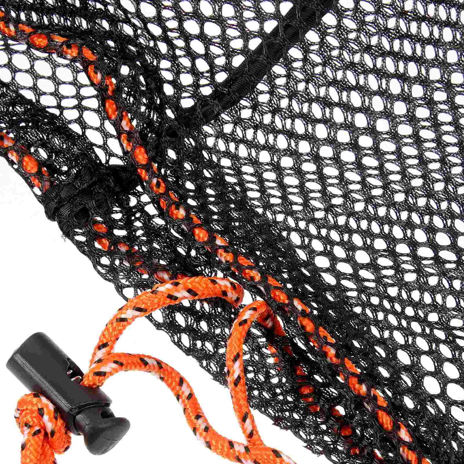 Outdoor Camping Sleeping Bag Storage Backpacking Drawstring Sack for Clothes Bags Hiking Stuff Holder Hexagonal Mesh Travel