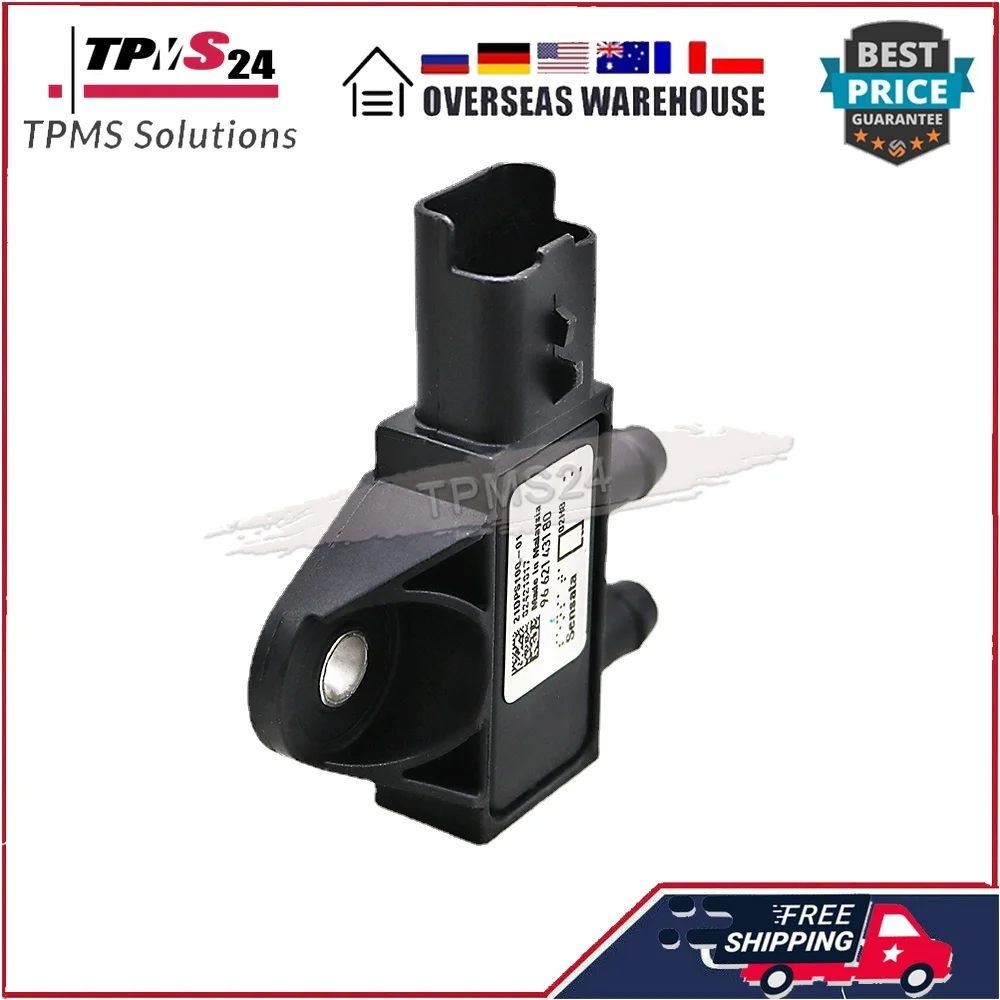 EGR DPF EXHAUST DIFFERENTIAL PRESSURE SENSOR FOR CITROEN PEUGEOT FIAT MINI 1.4 1.6 2.0 2.2 2.7 3.0 HDI 9662143180 9645022680