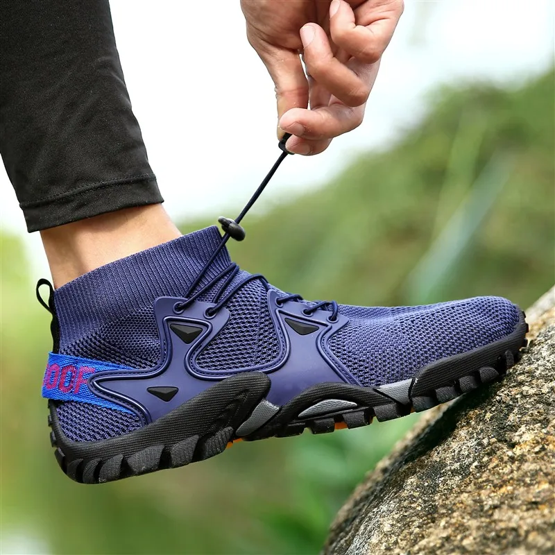 New Outdoor Sports Hiking Breathable Shoes Scuba Diving Flying Shoes for Men and Women Wear-resistant Anti-slip Large Size 36-47