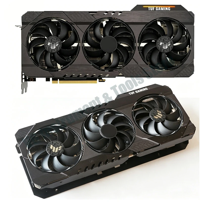Complete Graphics Card Cooling Radiator Set for ASUS TUF RTX3060, RTX3060Ti, RTX3070 Shark Series