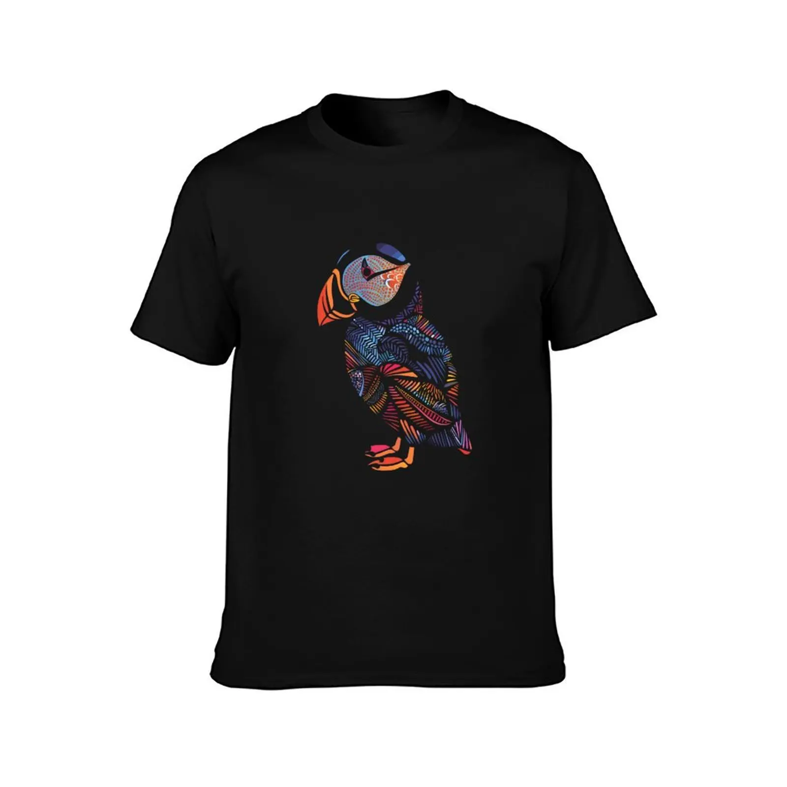 Stylized Puffin T-Shirt funny meme t-shirts street wear anime t shirts anime shirt t shirts for men graphic