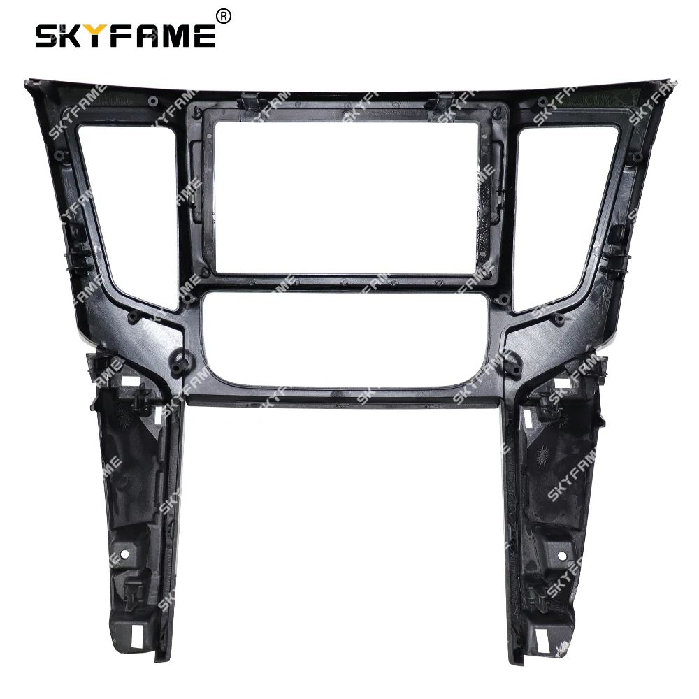 SKYFAME Car Frame Fascia Adapter Android Radio Dash Fitting Panel Kit For Mitsubishi Triton L200