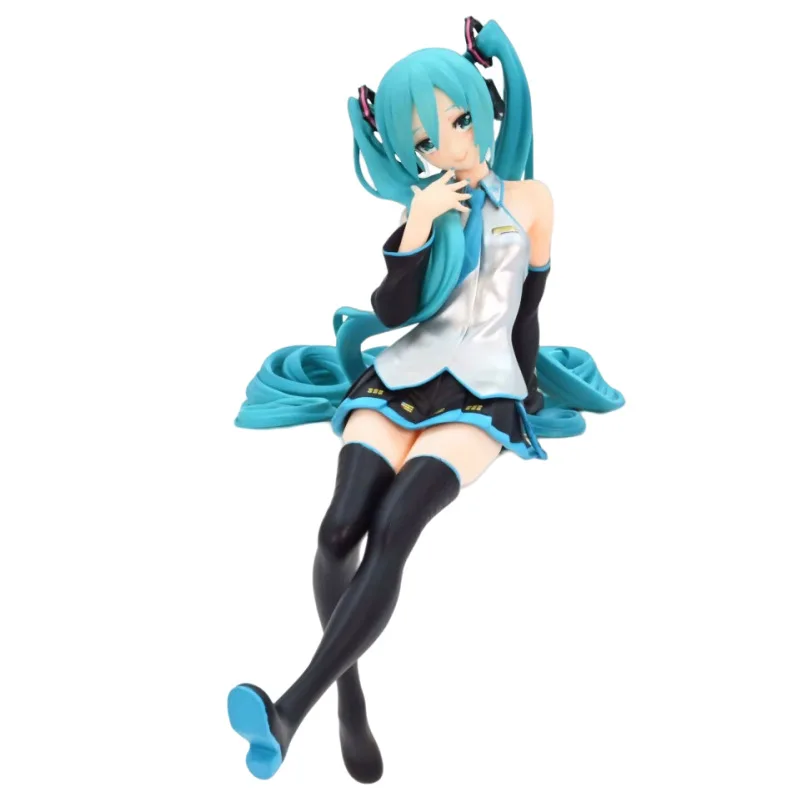 Anime Hatsune Miku KAITO Black Star Red White Uniform Beautiful Girl Figure PVC Doll Model Kids Toy Figurines Fans Gift