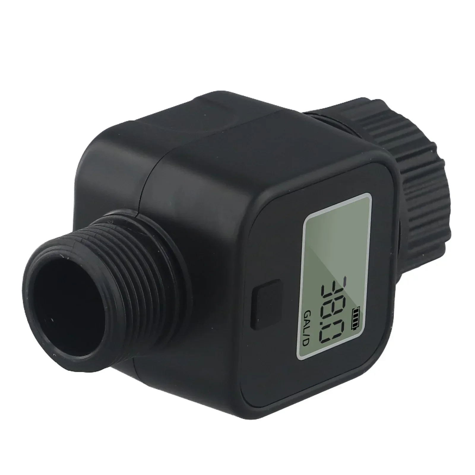 Water Flow Meter Measure Gallon/Liter Consumption And Flow Rate For Outdoor Garden Hose Watering RV Water Tank Filling