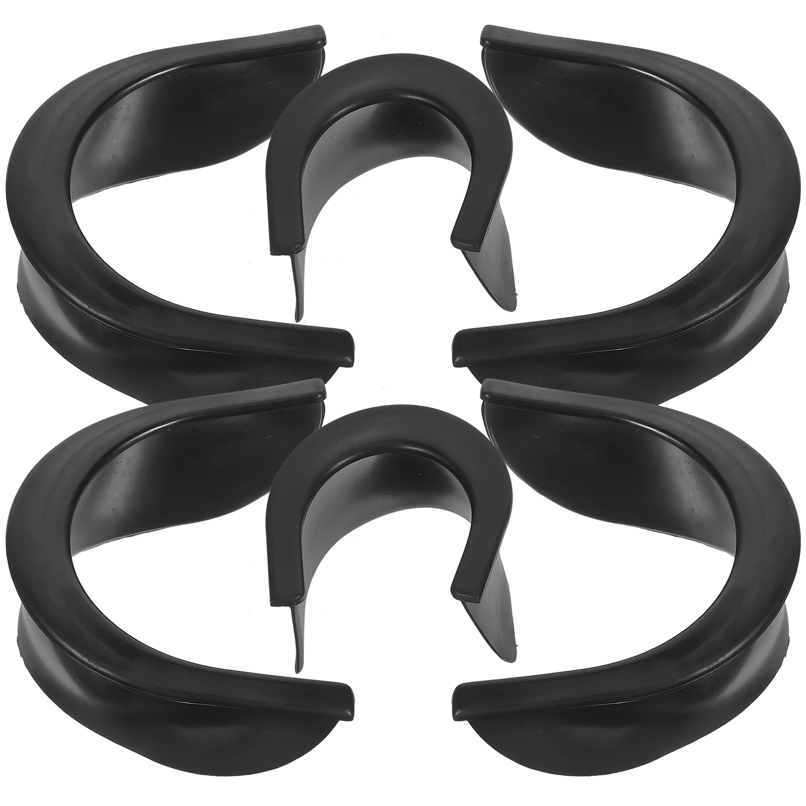 

6pcs Billiard Table Pocket Liner Replaceable Plastic Pool Table Liners Protective Snooker Hole Liner Durable Sturdy Daily Use