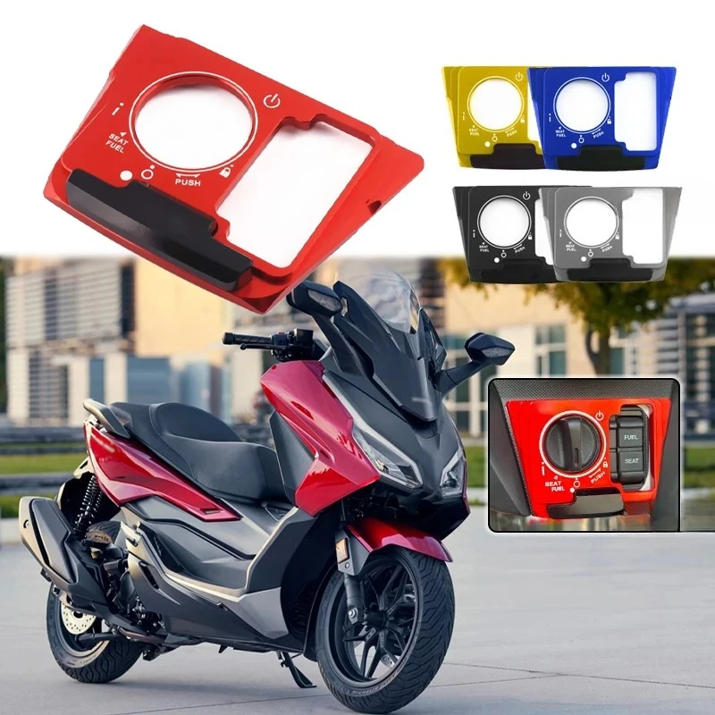 Motorcycle Ignition Switch Cover Electric Door Lock Button Cover Protector for HONDA Forza350 FORZA NSS 350 300 Forza 125 150