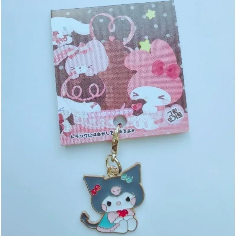 Sanrio Hello Kitty Cartoon Sleutelhanger Kuromi My Melody Anime Actiefiguren Kawaii Speelgoed Schooltas Decoratie Modellen Verjaardagscadeautjes