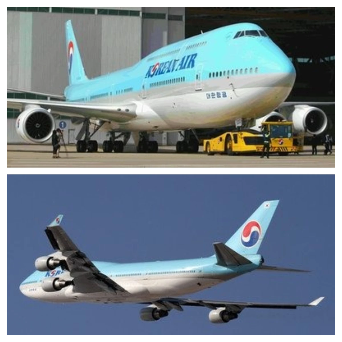 

Model Planes B747 747 Korean Airlines 47CM Model Airplane Resin Diecast Airplane Models For halloween Airplanes Decoration luxur
