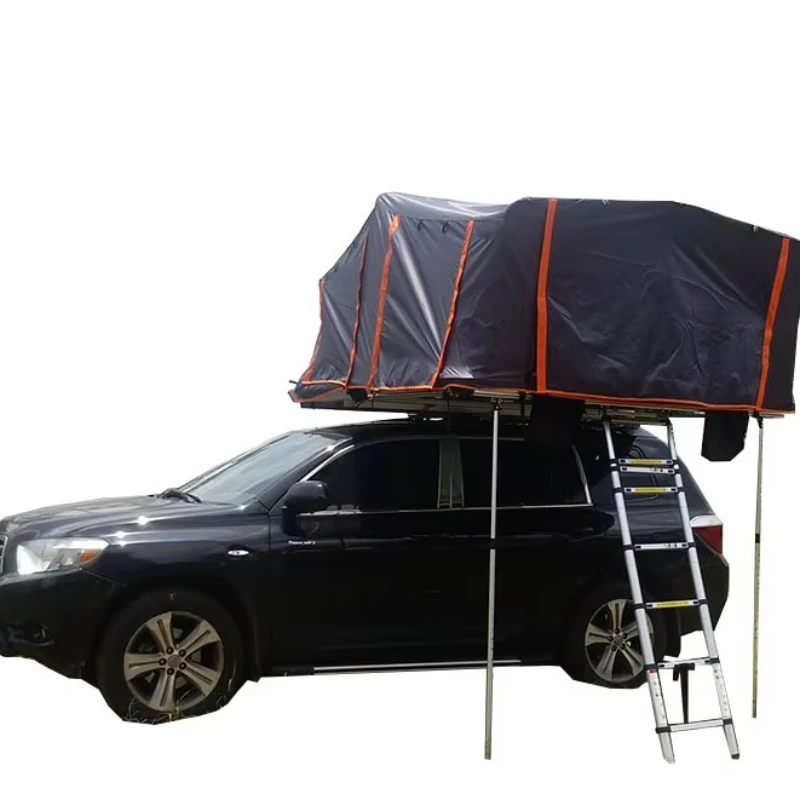 

Customized luxury roof tent Aluminum hard shell roof tent Camping roof tent 4 people