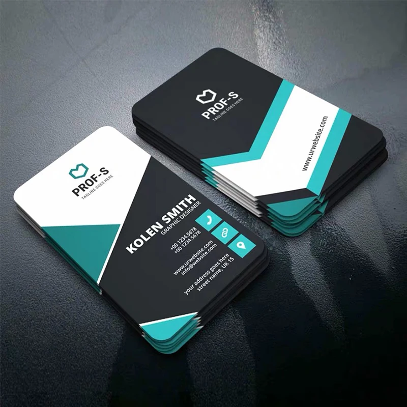 PVC Business Card Custom Photo Numbered Logo Printing ID Cards Waterproof Glossy Matte Pearl Frosted Double-sided 85*54mm 200pcs