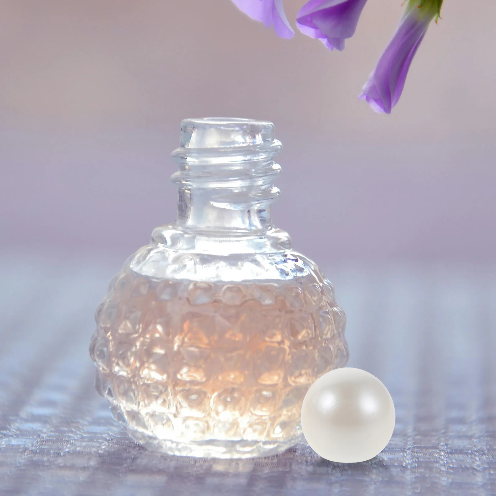

10Pcs Perfume Bottle Cap Replacement Round Ball Top Covers 17.2mm Spray Head Leakproof Perfume Spray Bottle Lid Accessories