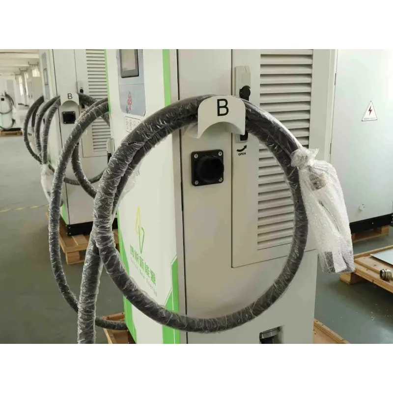 Electric Vehicle Charging Station 7kW/22kW/120 Ganzhong GZ-DC-120L-2 120-320kW Type 1 DC Fast Charging Station 380V 250A Single