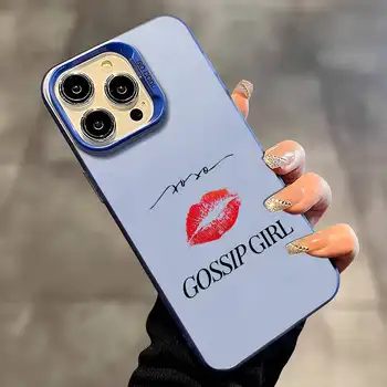 Pouzdro na telefon TV G-Gossip Girls pro iPhone 16 15 14 13 12 11 Plus Pro Max vícebarevné Aurora laserové nárazuvzdorné pouzdro 8 nejlepší prodej Případ Drbny - №5