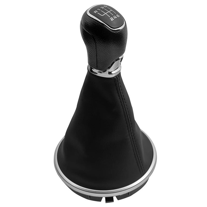 Für Skoda Fabia 2 II MK2 Combi Scout 2007 2008 2009 2010 2011 2012 2013 2014 5/6 Gang Schaltknauf Kopf Hebel Gaitor Boot – Detail 3