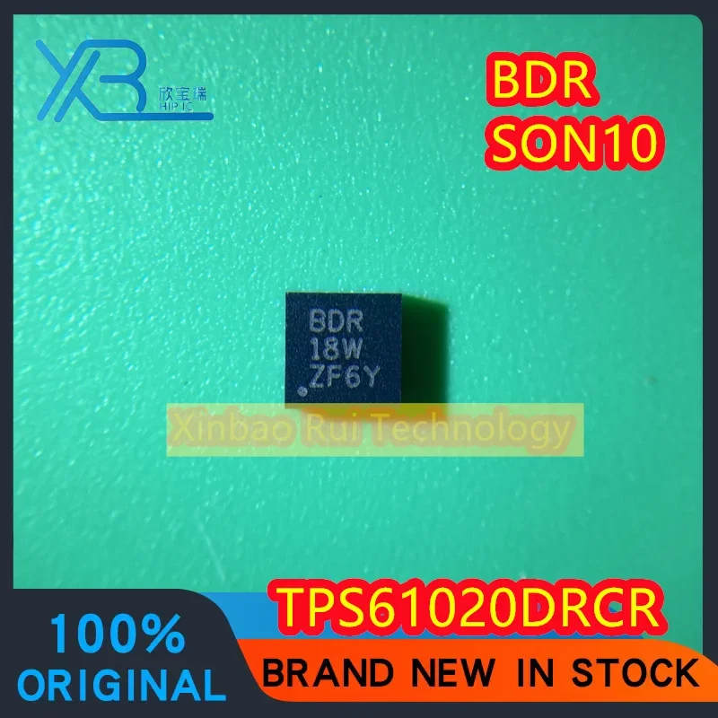 Chip convertidor de impulso síncrono, pieza de marca BDR de alta eficiencia, 100% original, TPS61020DRCR, TPS61020, VSON10, 5/10 piezas