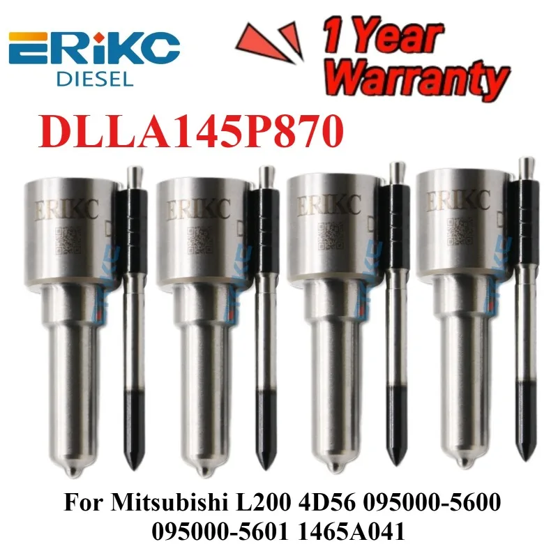 

4 шт. форсунка дизельного топлива DLLA145P870 форсунка DLLA 145 P 870 для Mitsubishi L200 4D56 инжектор 095000-5600 095000-5601 1465A041