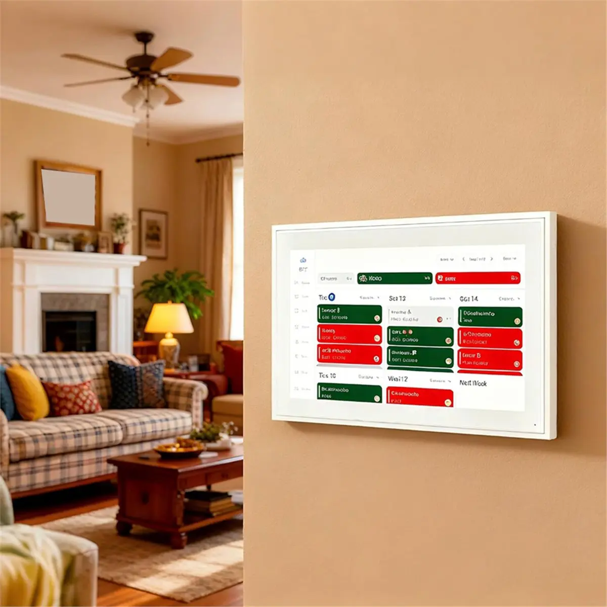 A67T NEW No-Stud, No-Drill Wall Mount for 15-Inch Calendar - the Original Easy DIY Install, No Anchors or Screws Needed