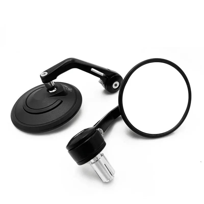 e-mark Motorcycle Handlebar Mirror 7/8'' 22mm Bar End Mirror Rearview Mirror For CB1000R CB650 CB500F For Moto Accessories
