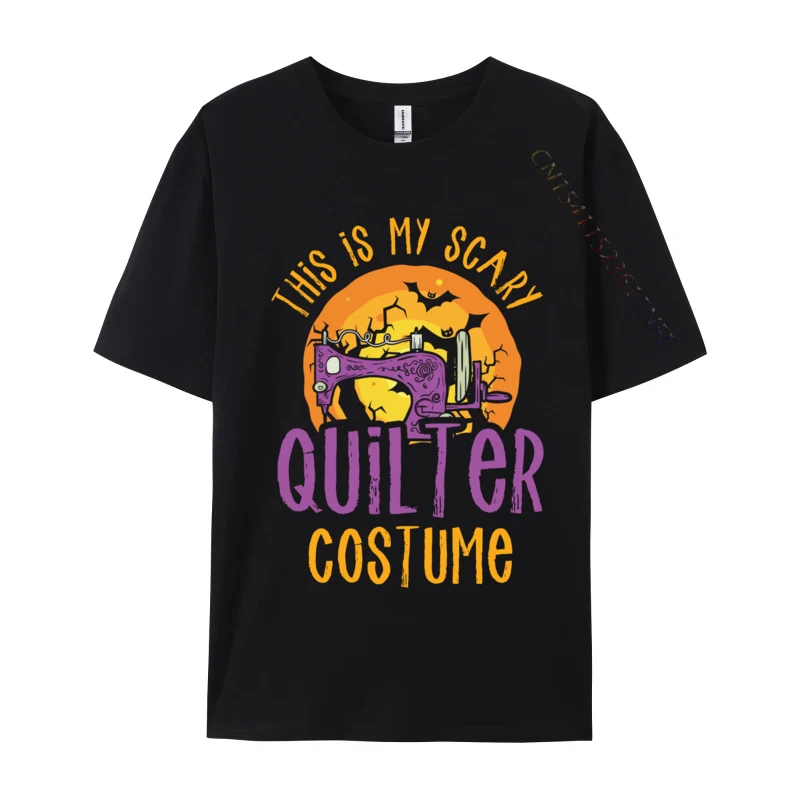 

This Is My Scary Quilter Costume Halloween Sewing Costume comfortable Pure Cotton Men's Top T-shirts Unique Tops & Tees